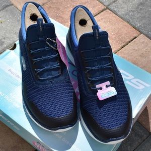 💙Skechers Synergy 2.0 Mirror Image Navy Sneaker💙